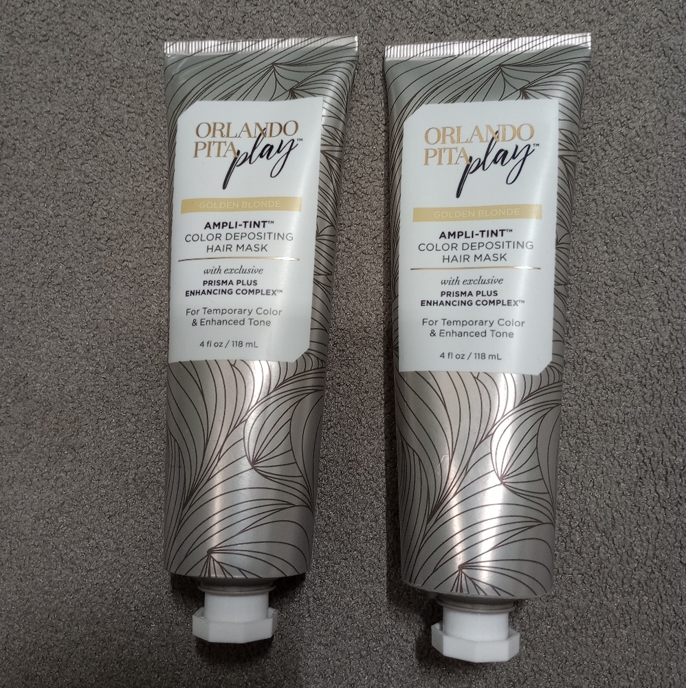 2 Pack Orlando Pita Play Golden Blonde Aplitone Hair Mask